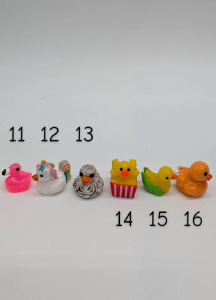 CHOOSE YOUR OWN Mini Duck Keychains: 50+