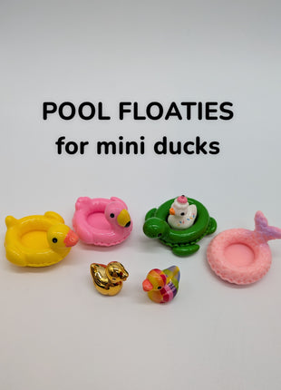 Pool Floaties for Mini Ducks