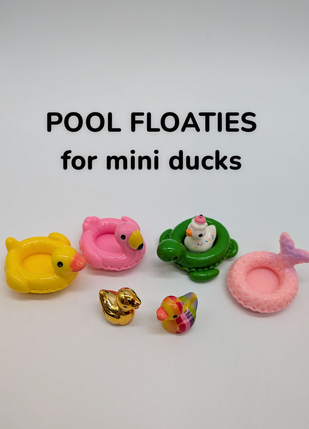 Pool Floaties for Mini Ducks
