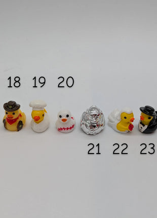 CHOOSE YOUR OWN Mini Duck Keychains: 50+