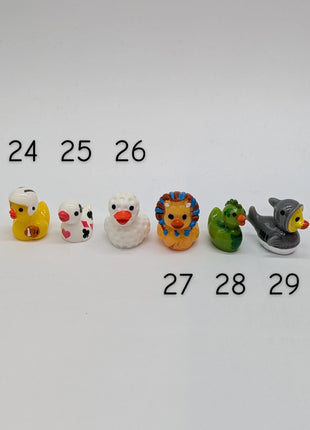 CHOOSE YOUR OWN Mini Duck Keychains: 50+