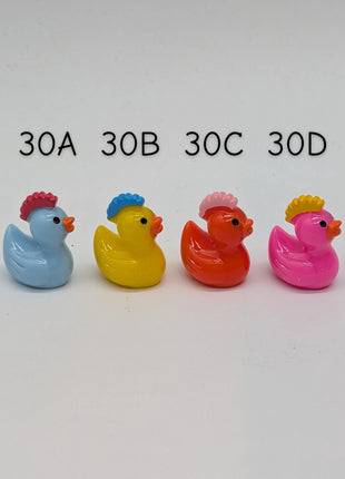 CHOOSE YOUR OWN Mini Duck Keychains: 50+