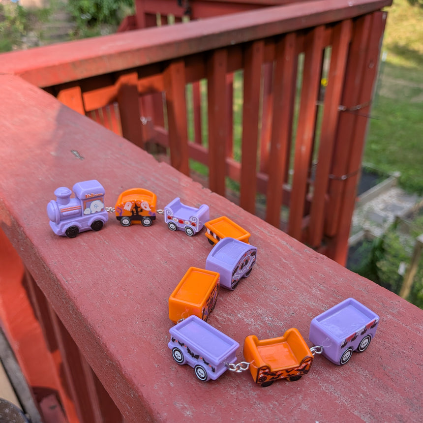 Spooky Train for Mini Ducks!