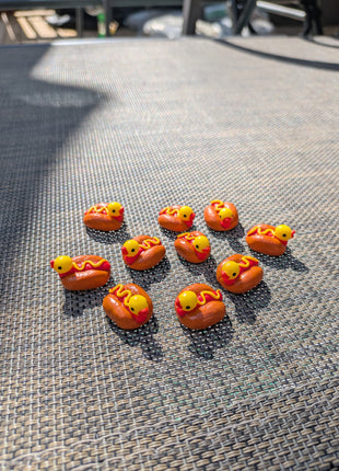 My Handmade Ducks - Hotdog, Spaghetti, Yin&Yang
