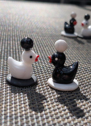 My Handmade Ducks - Hotdog, Spaghetti, Yin&Yang
