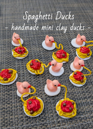 My Handmade Ducks - Hotdog, Spaghetti, Yin&Yang