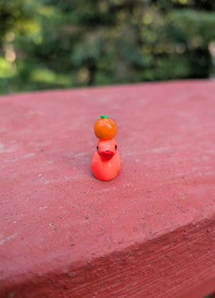 Handmade Baby Ducks w/ Fruit Hats