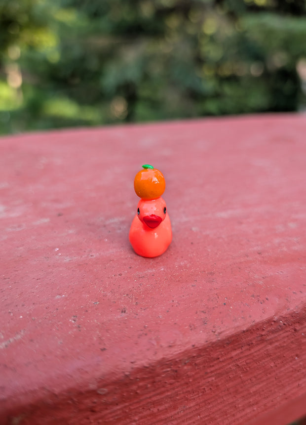 Handmade Baby Ducks w/ Fruit Hats