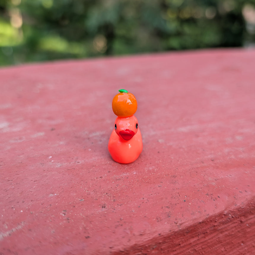 Handmade Baby Ducks w/ Fruit Hats