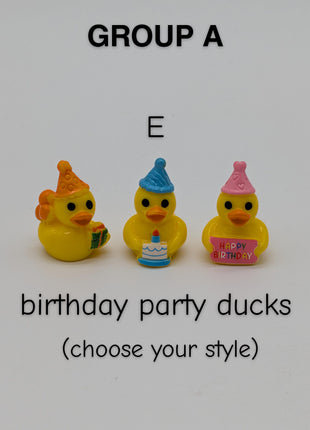 CHOOSE YOUR OWN: Mini Duck Collection (GROUP A)
