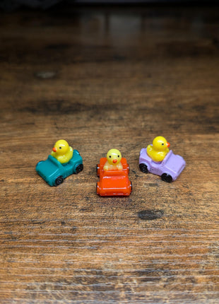 10 pc Mini Ducks in Cars