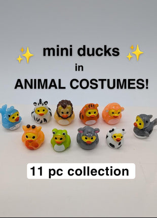11 pc Mini Animal Costume Ducks