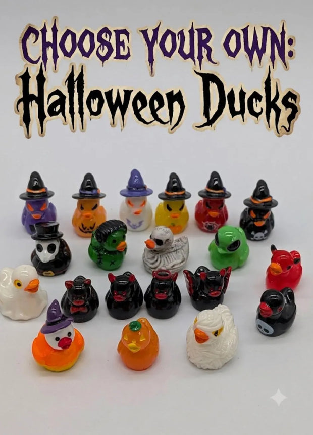 New! Choose Your Own: Halloween Mini Ducks