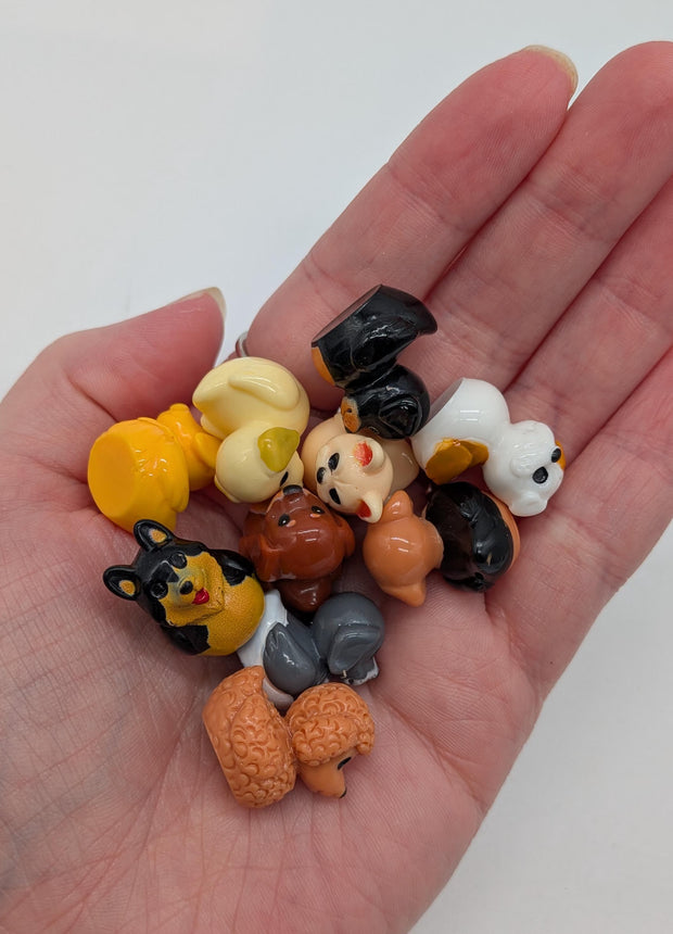 10 pc Mini Dog Ducks