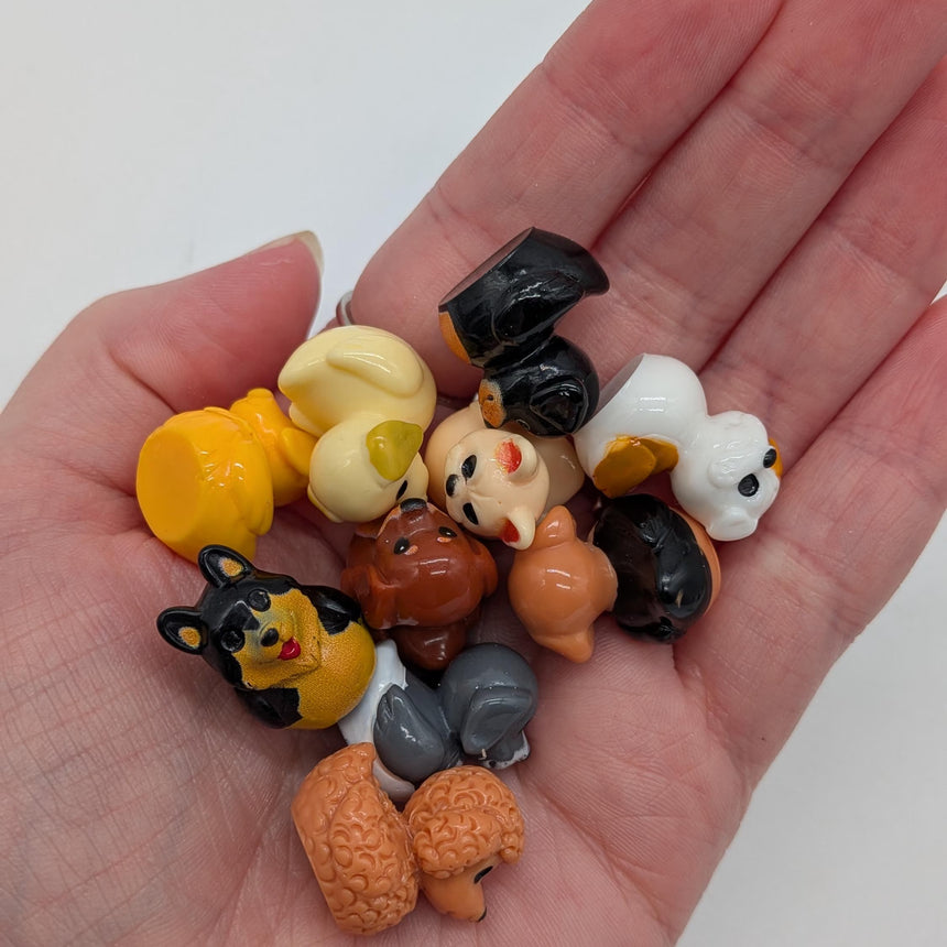 10 pc Mini Dog Ducks