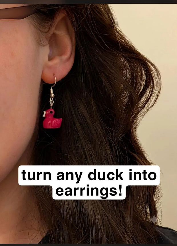 Mini Duck Earrings and Keychains (Group 1 of 2)