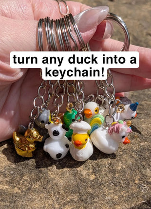 Mini Duck Earrings and Keychains (Group 1 of 2)