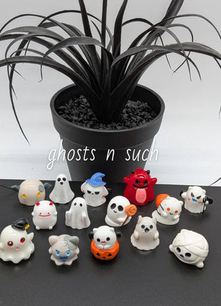 Mini Resin Halloween Figures Mix