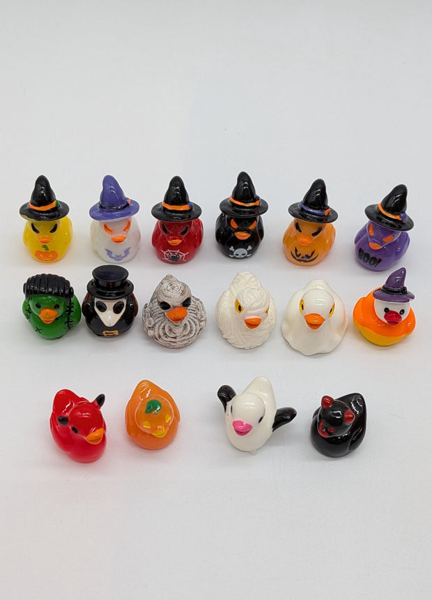 Mini Resin Ducks: The Halloween Collection