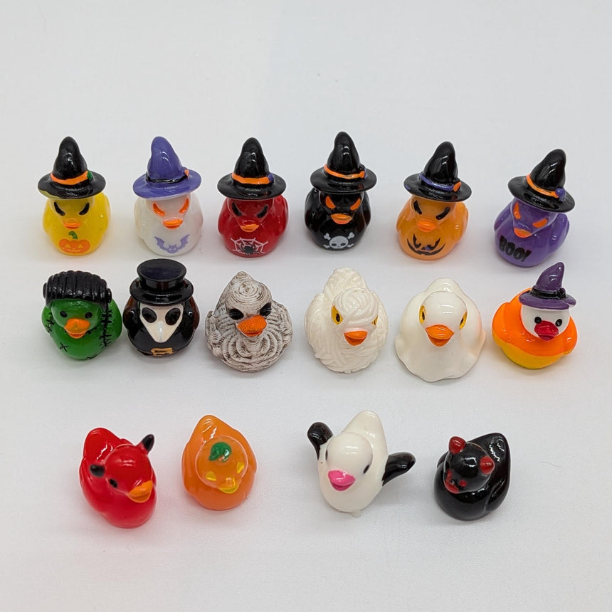 Mini Resin Ducks: The Halloween Collection