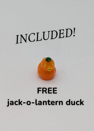 Mini Halloween Table & Chair Set - Accessories for Mini Ducks