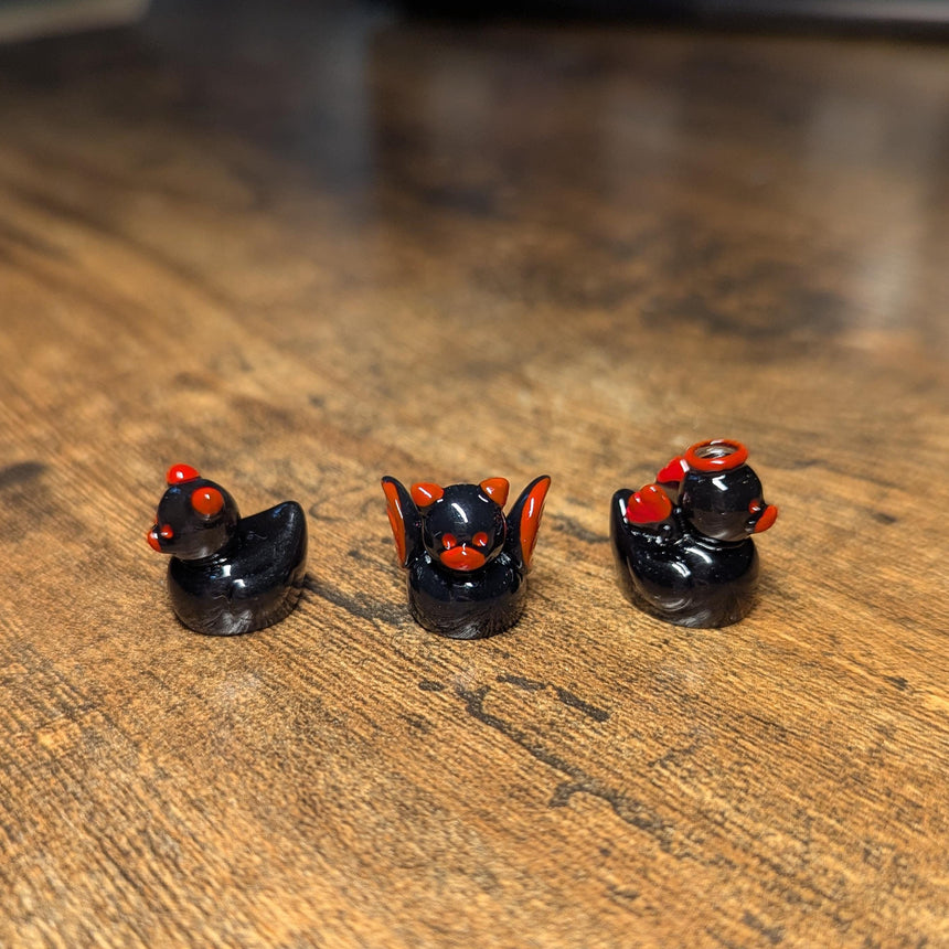 10 pc Mini Demon Ducks