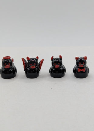 10 pc Mini Demon Ducks