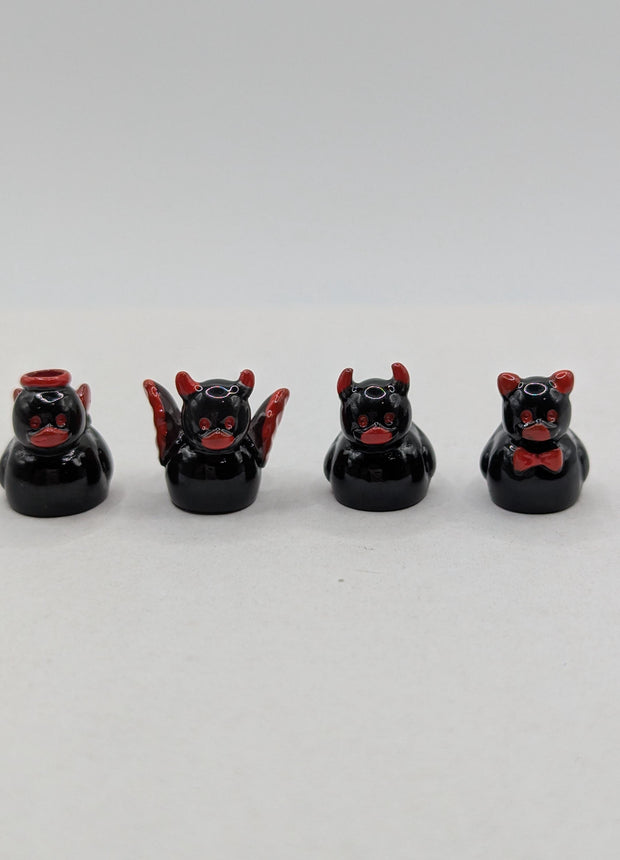 10 pc Mini Demon Ducks