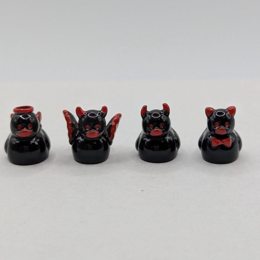10 pc Mini Demon Ducks