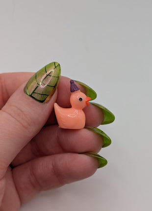10 pc Mini Party Hat Ducks