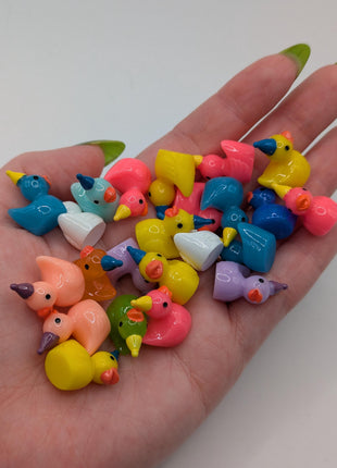 10 pc Mini Party Hat Ducks
