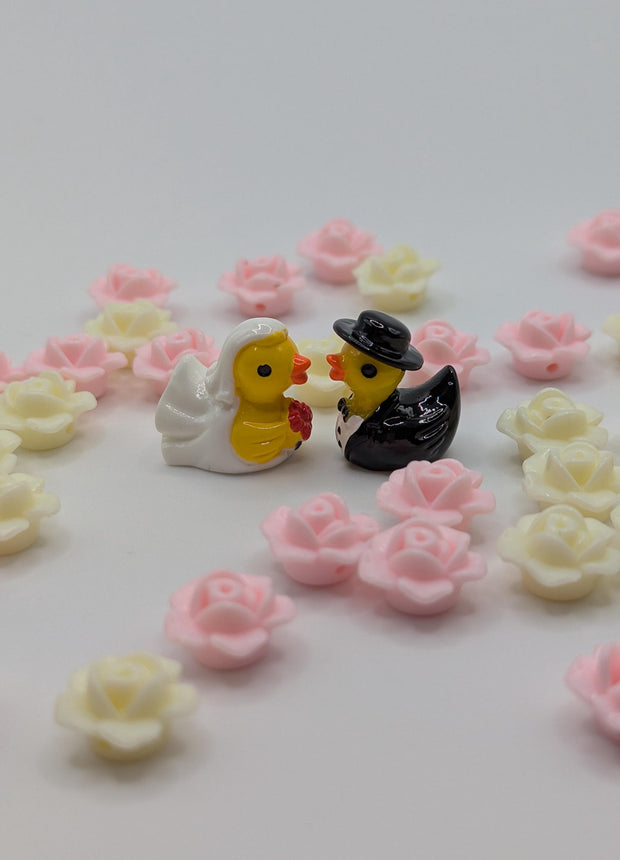 Mini Bride & Groom Ducks