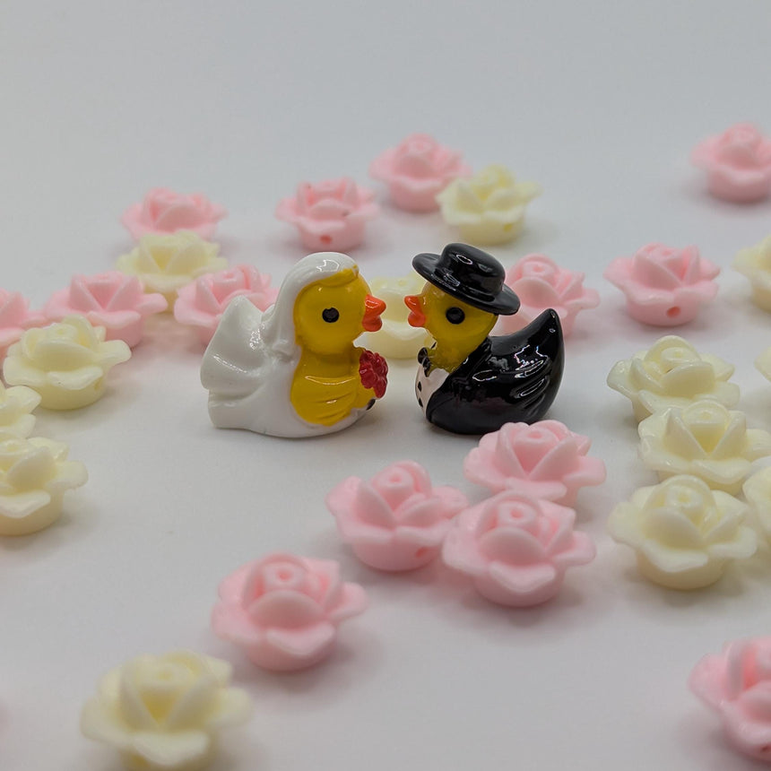 Mini Bride & Groom Ducks
