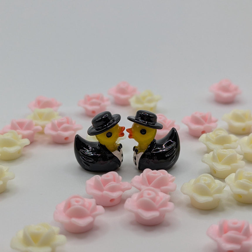Mini Bride & Groom Ducks