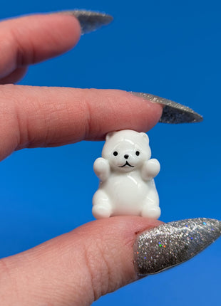 Mini Polar Bear Charms