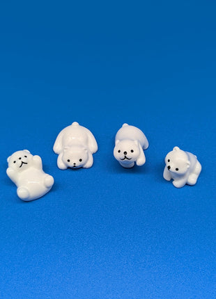 Mini Polar Bear Charms