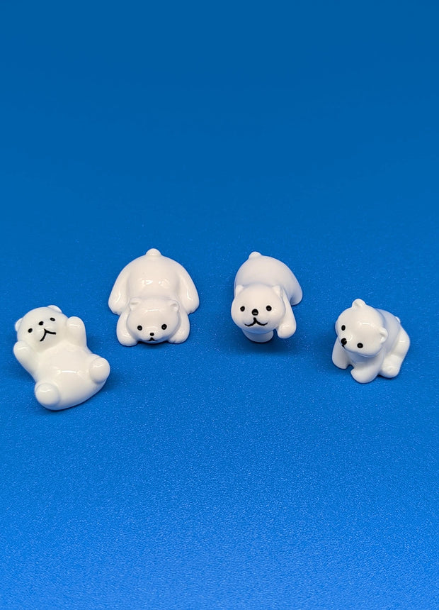 Mini Polar Bear Charms