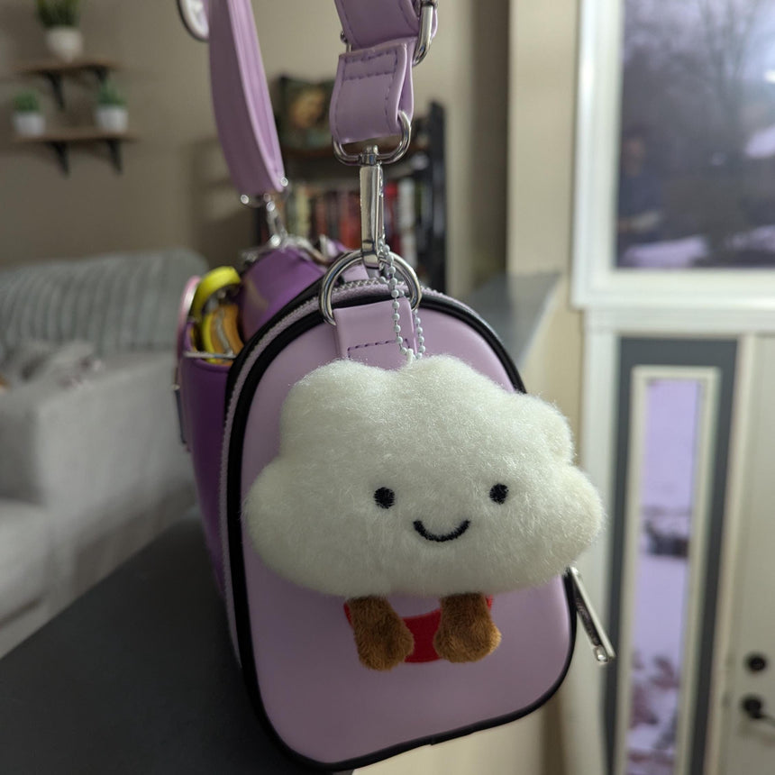 Mini Cloud Plush Keychain