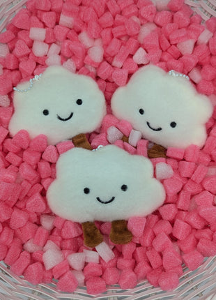 Mini Cloud Plush Keychain