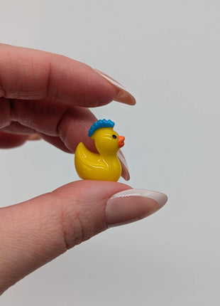 10 pc Mini Punk Mohawk Ducks