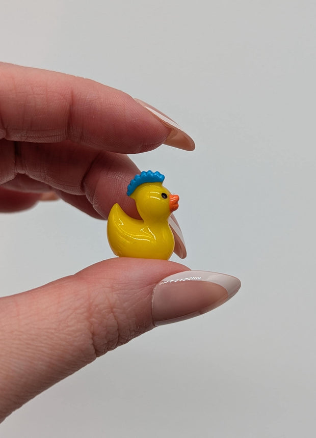10 pc Mini Punk Mohawk Ducks