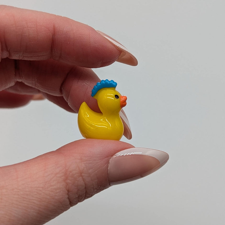 10 pc Mini Punk Mohawk Ducks