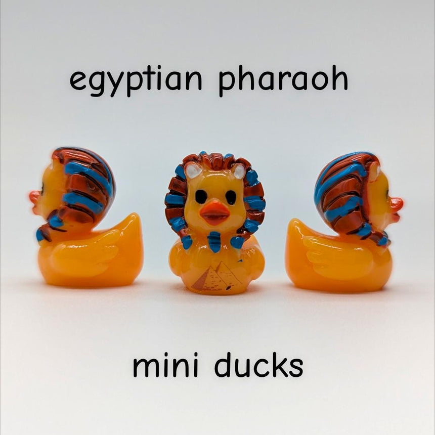 10 pc Mini Egyptian Pharaoh Ducks
