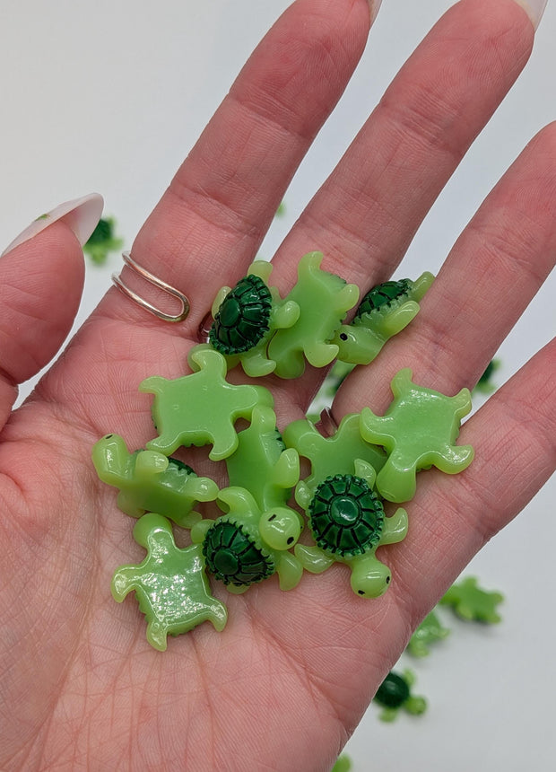 TINY Turtle Charms