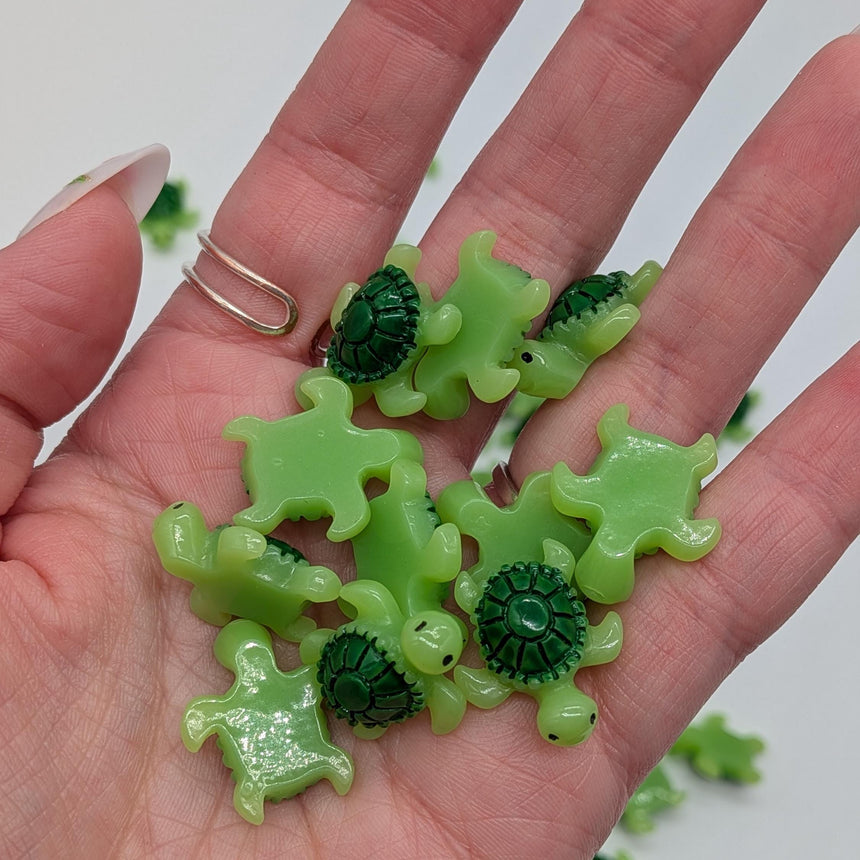 TINY Turtle Charms