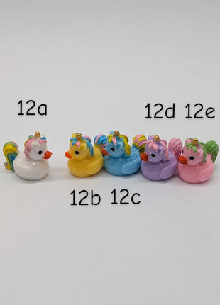 CHOOSE YOUR OWN Mini Duck Keychains: 60+