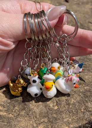 CHOOSE YOUR OWN Mini Duck Keychains: 50+