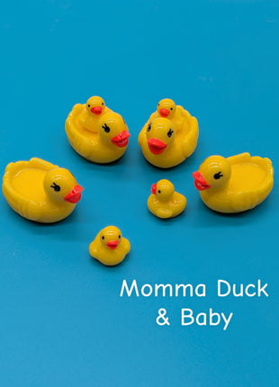 Mini Mom & Baby Duo Ducks!