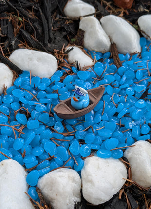 Mini Wooden Boats for Mini Ducks