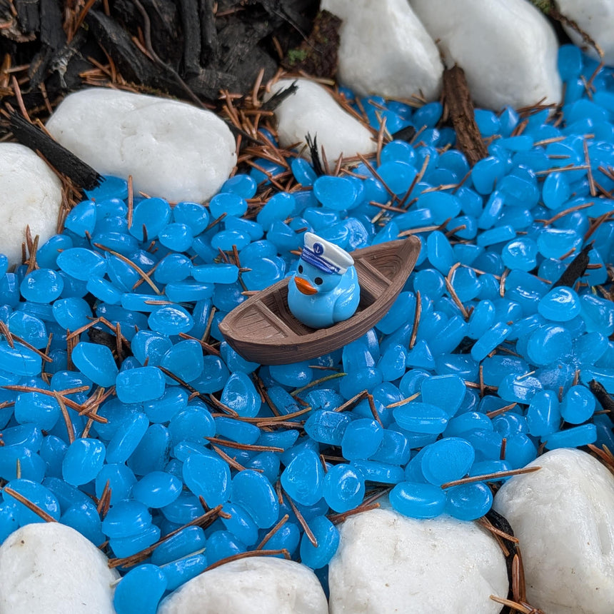 Mini Wooden Boats for Mini Ducks
